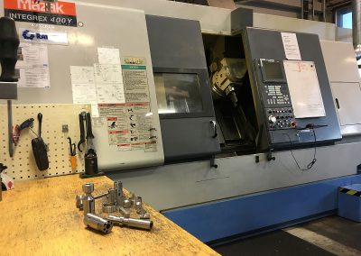 Mazak Integrex 400 Y, 5-axis lathe